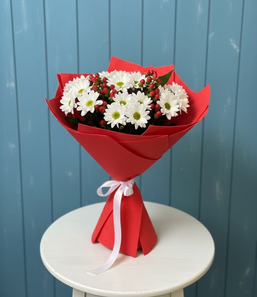 Букет цветов из: Хризантемы в Поселок имени Степана Разина