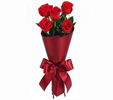 Букет 5 Красных роз Эдлесс Лав в Поселок имени Степана Разина