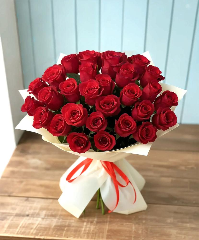 Букет 29 Красных роз в Поселок имени Степана Разина