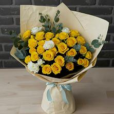 Букет цветов из:  Розы в Поселок имени Степана Разина