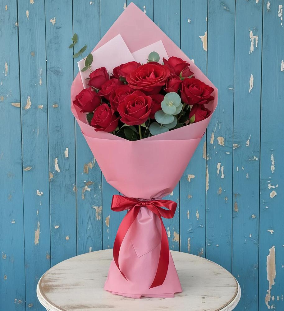 Букет цветов из: Розы в Поселок имени Степана Разина