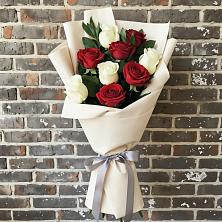 Букет цветов из:  Розы в Поселок имени Степана Разина