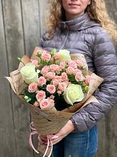 Букет цветов из:  Розы #REPLACE_PRED# Поселок имени Степана Разина
