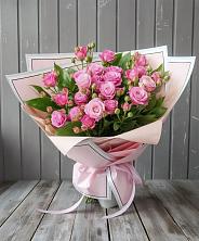 Букет Розовый кустик в Поселок имени Степана Разина