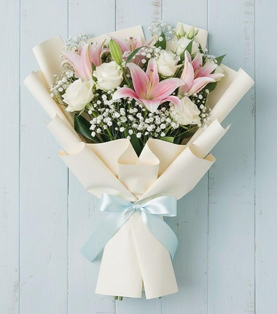 Букет цветов из: Лилии в Поселок имени Степана Разина