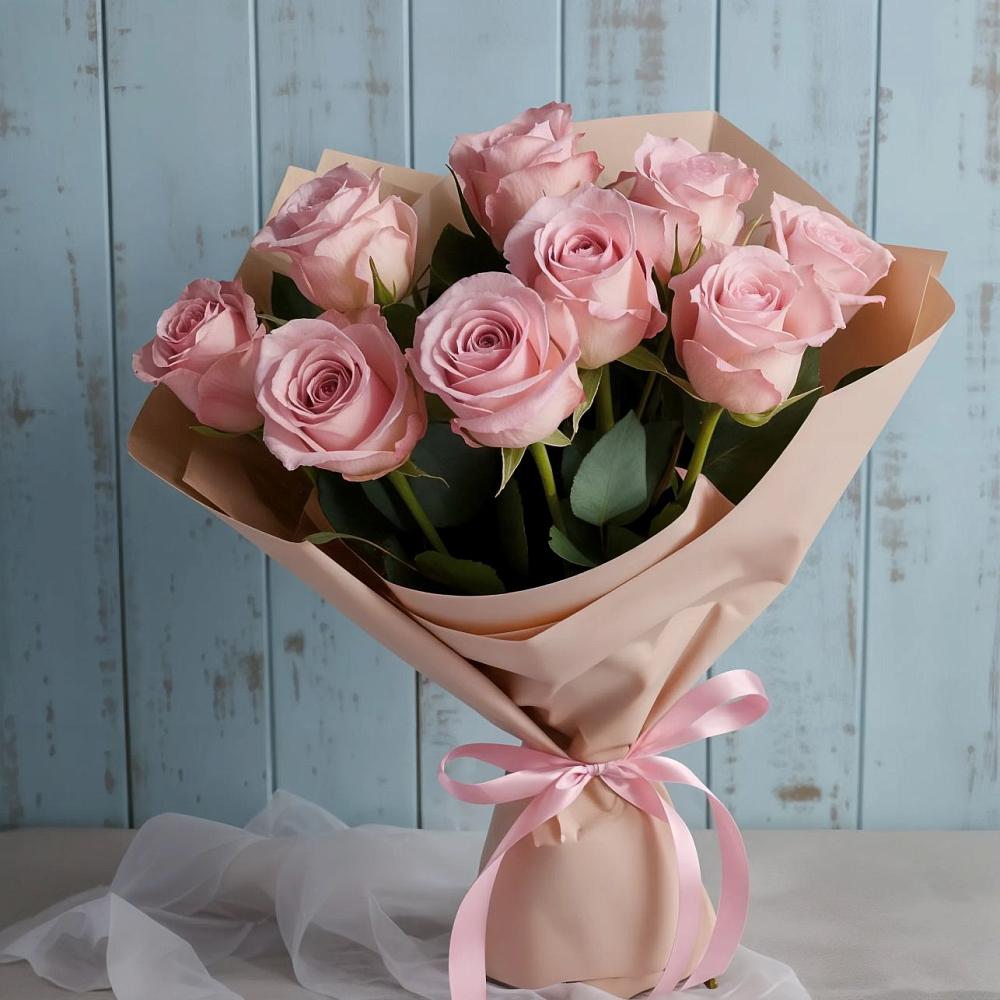 Букет цветов из: Розы в Поселок имени Степана Разина