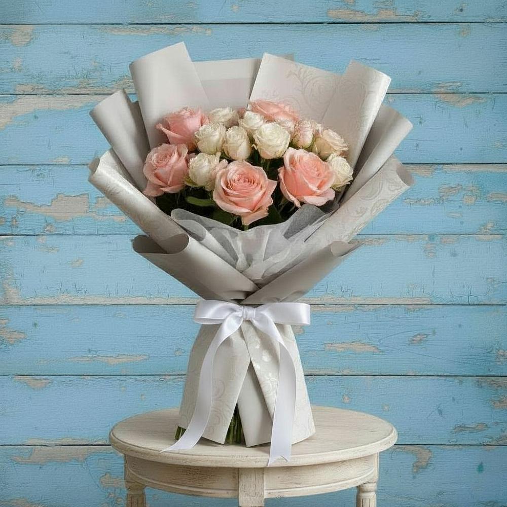 Букет цветов из: Розы в Поселок имени Степана Разина