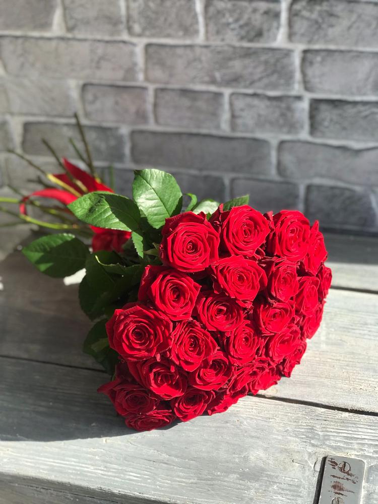 Букет Красные розы Фридом в Поселок имени Степана Разина
