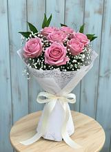 Букет цветов из:  Розы в Поселок имени Степана Разина