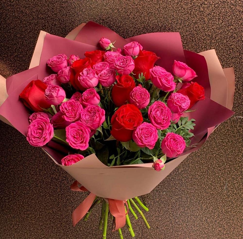 Букет В объятьях нежности в Поселок имени Степана Разина