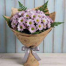 Букет цветов из:  Хризантемы в Поселок имени Степана Разина