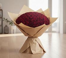 Букет 101 Красная роза в Поселок имени Степана Разина