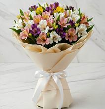 Букет цветов из:  Альстромерии в Поселок имени Степана Разина