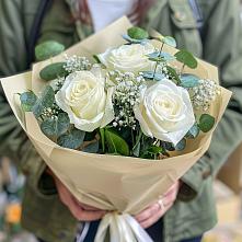 Букет цветов из:  Розы #REPLACE_PRED# Поселок имени Степана Разина