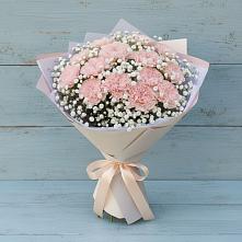 Букет цветов из:  Гвоздики в Поселок имени Степана Разина