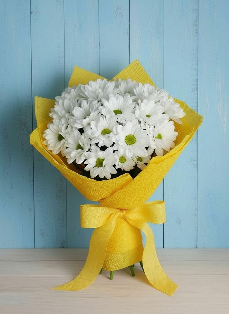 Букет цветов из: Хризантемы в Поселок имени Степана Разина