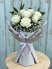 Букет цветов из:  Розы в Поселок имени Степана Разина