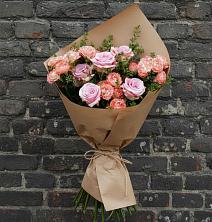 Букет цветов из:  Розы в Поселок имени Степана Разина