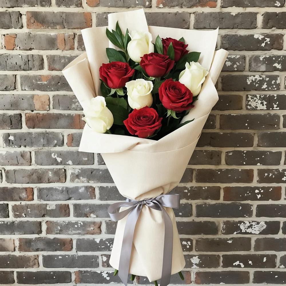 Букет цветов из: Розы в Поселок имени Степана Разина