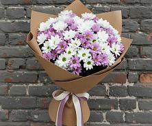 Букет цветов из:  Хризантемы #REPLACE_PRED# Поселок имени Степана Разина