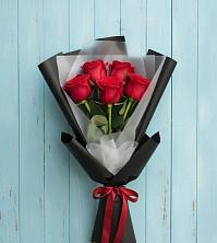 Букет цветов из:  Розы в Поселок имени Степана Разина