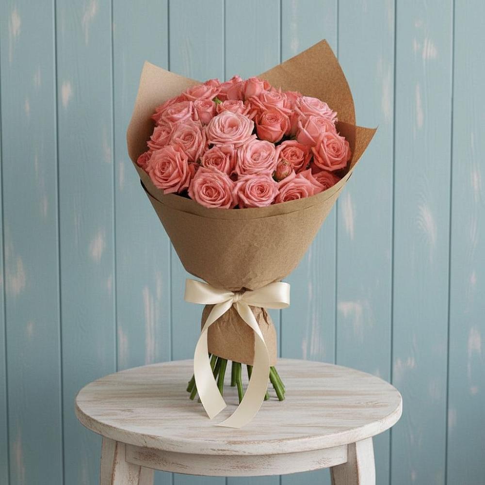 Букет цветов из: Розы в Поселок имени Степана Разина