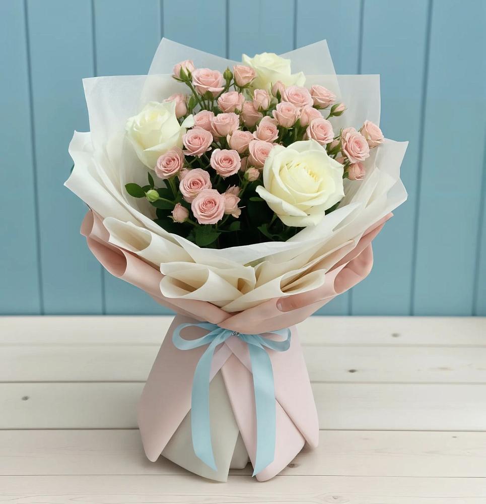 Букет цветов из: Розы в Поселок имени Степана Разина