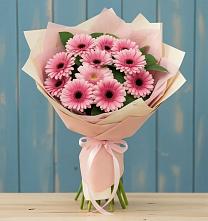 Букет цветов из:  Герберы в Поселок имени Степана Разина