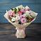 Букет цветов из: Хризантемы, Альстромерии и Розы в Поселок имени Степана Разина
